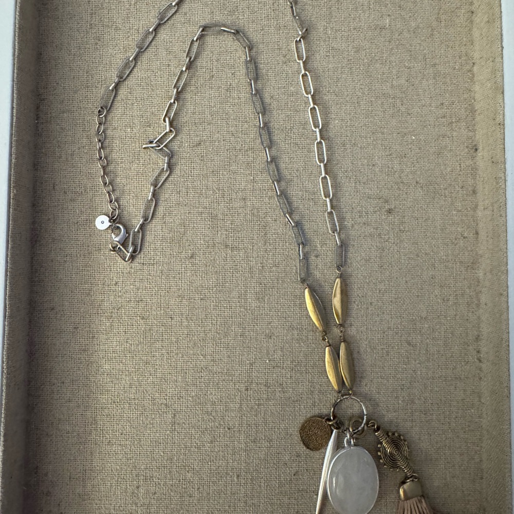 Stella & Dot Victoria Tassel Necklace
